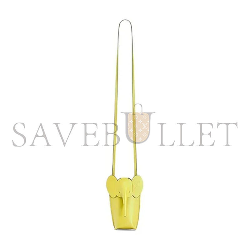 LOEWE ELEPHANT POCKET IN CLASSIC CALFSKIN C623B02X10 (18*8*4cm)